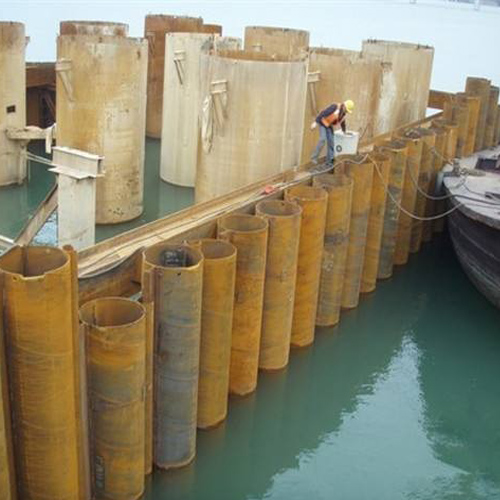 盘锦钢护筒现场安装